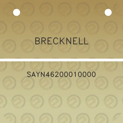 brecknell-sayn46200010000