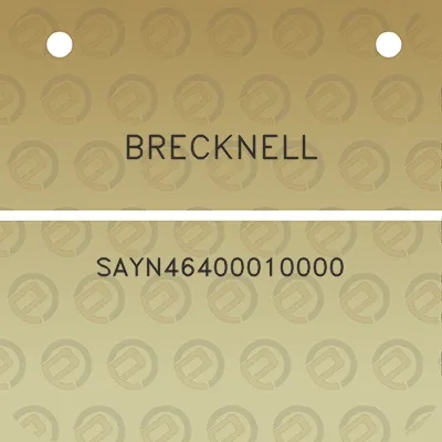 brecknell-sayn46400010000