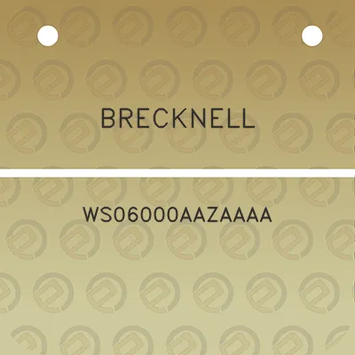 brecknell-ws06000aazaaaa