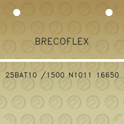 brecoflex-25bat10-1500-n1011-16650