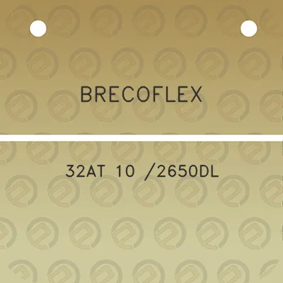 brecoflex-32at-10-2650dl