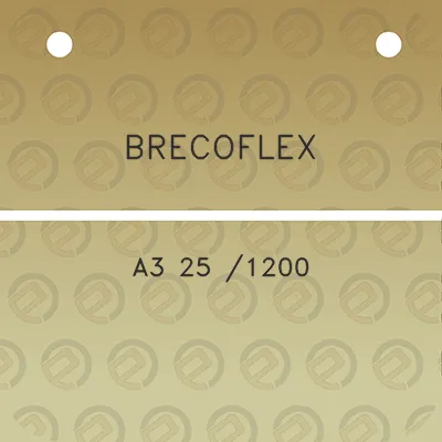 brecoflex-a3-25-1200