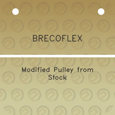 brecoflex-modified-pulley-from-stock