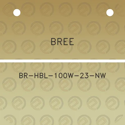 bree-br-hbl-100w-23-nw