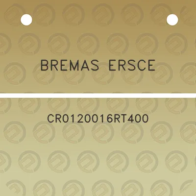 bremas-ersce-cr0120016rt400