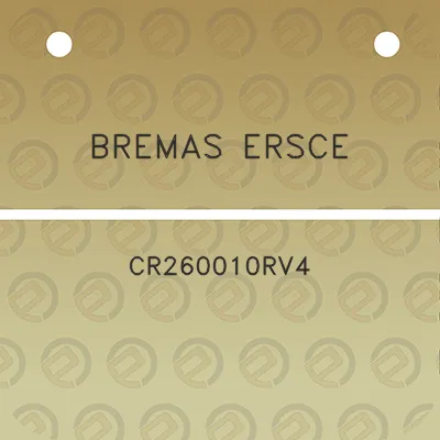 bremas-ersce-cr260010rv4