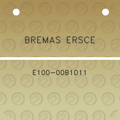 bremas-ersce-e100-00b1d11