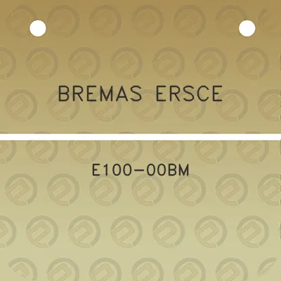 bremas-ersce-e100-00bm