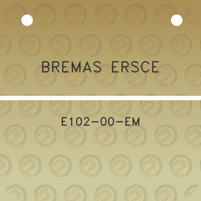 bremas-ersce-e102-00-em