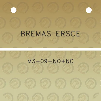 bremas-ersce-m3-09-nonc