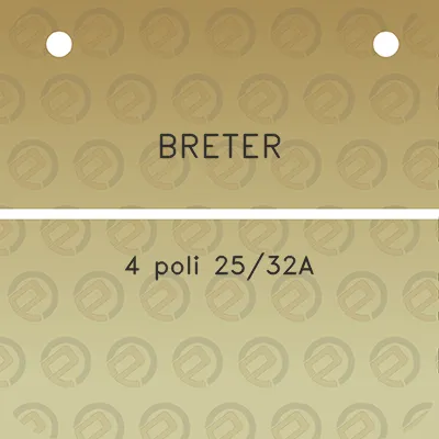 breter-4-poli-2532a