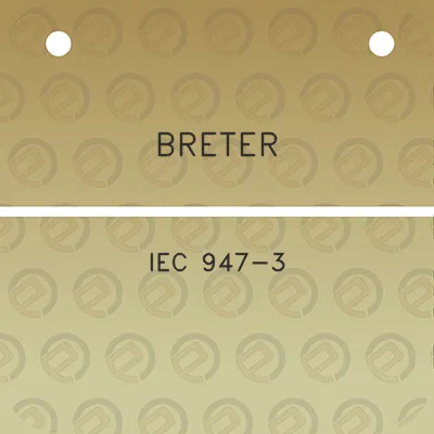 breter-iec-947-3