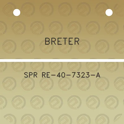 breter-spr-re-40-7323-a