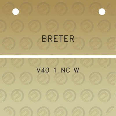 breter-v40-1-nc-w