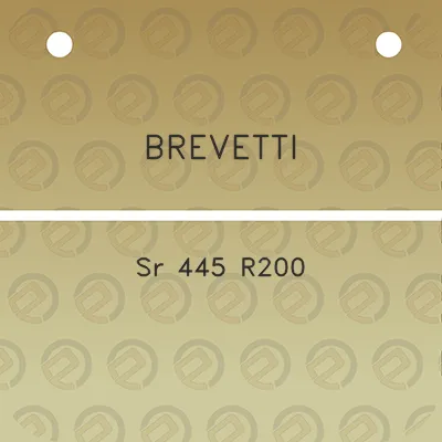 brevetti-sr-445-r200