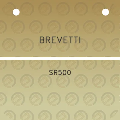 brevetti-sr500