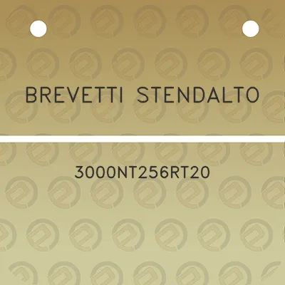 brevetti-stendalto-3000nt256rt20