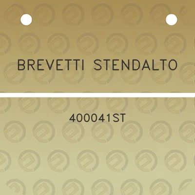 brevetti-stendalto-400041st