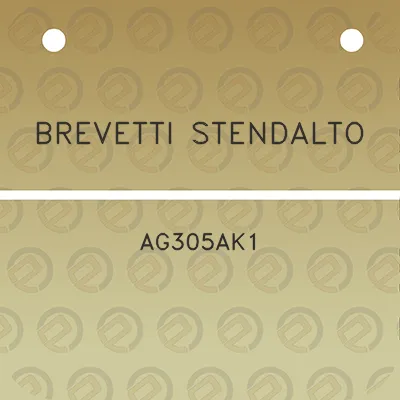 brevetti-stendalto-ag305ak1