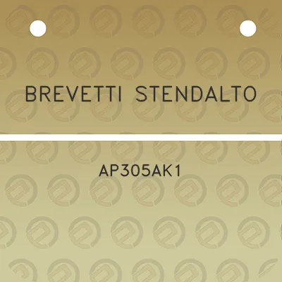 brevetti-stendalto-ap305ak1