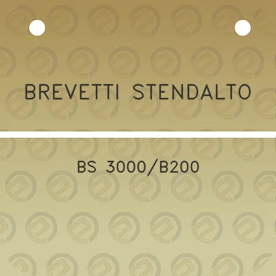 brevetti-stendalto-bs-3000b200