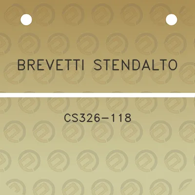 brevetti-stendalto-cs326-118