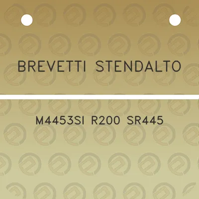 brevetti-stendalto-m4453si-r200-sr445