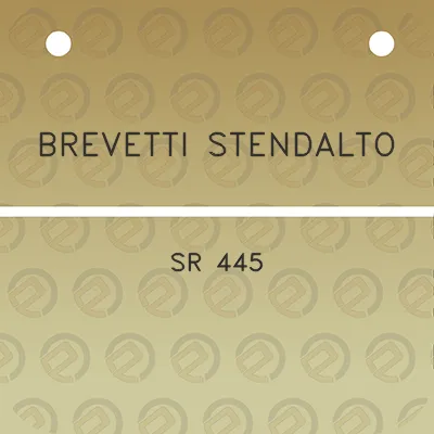 brevetti-stendalto-sr-445