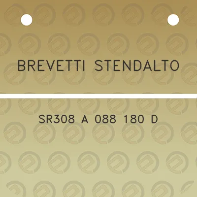 brevetti-stendalto-sr308-a-088-180-d