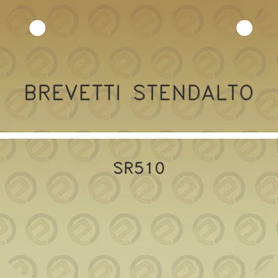 brevetti-stendalto-sr510