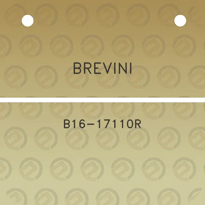 brevini-b16-17110r