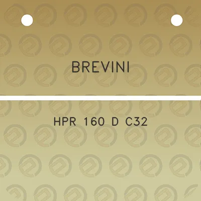 brevini-hpr-160-d-c32