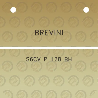 brevini-s6cv-p-128-bh