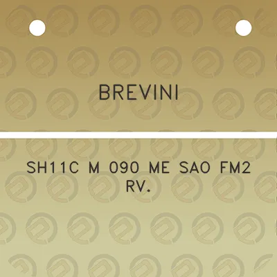 brevini-sh11c-m-090-me-sao-fm2-rv