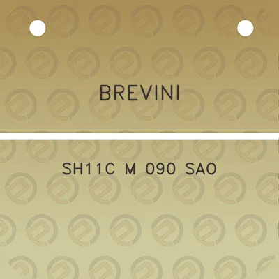 brevini-sh11c-m-090-sao