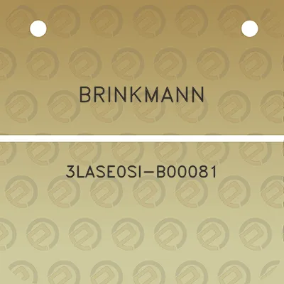 brinkmann-3lase0si-b00081