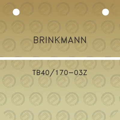 brinkmann-tb40170-03z