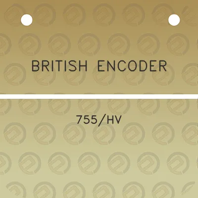 british-encoder-755hv