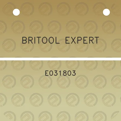 britool-expert-e031803