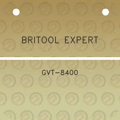 britool-expert-gvt-8400