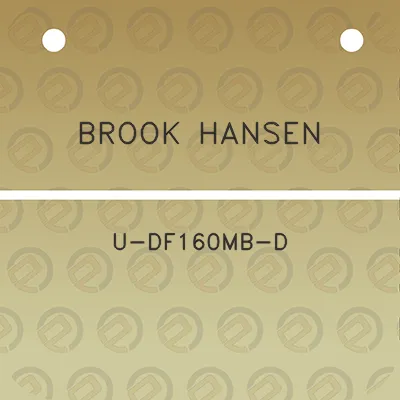 brook-hansen-u-df160mb-d