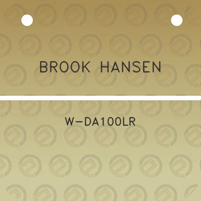 brook-hansen-w-da100lr