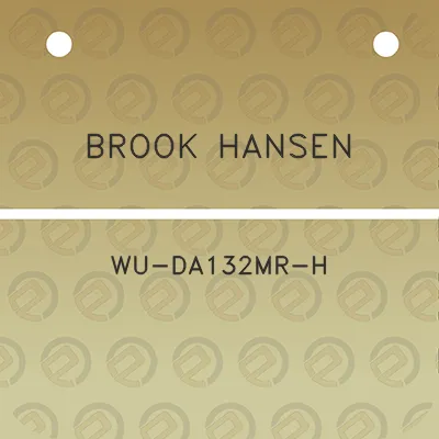 brook-hansen-wu-da132mr-h