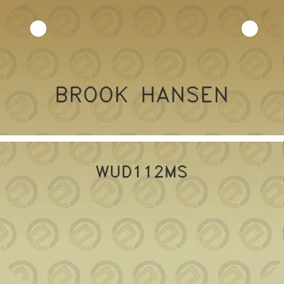 brook-hansen-wud112ms