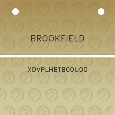 brookfield-xdvplhbtb00u00