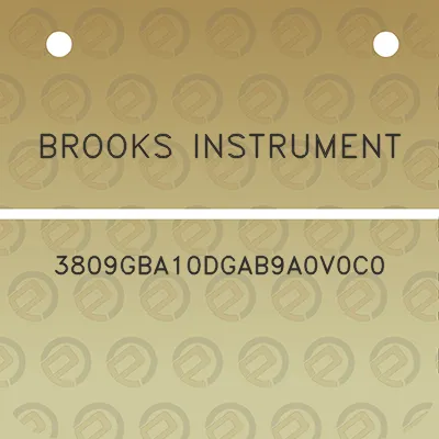 brooks-instrument-3809gba10dgab9a0v0c0