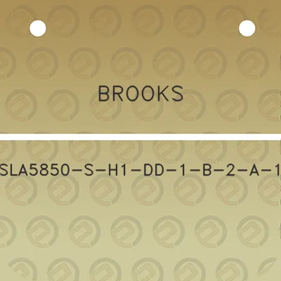 brooks-sla5850-s-h1-dd-1-b-2-a-1