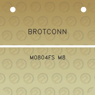 brotconn-m0804fs-m8