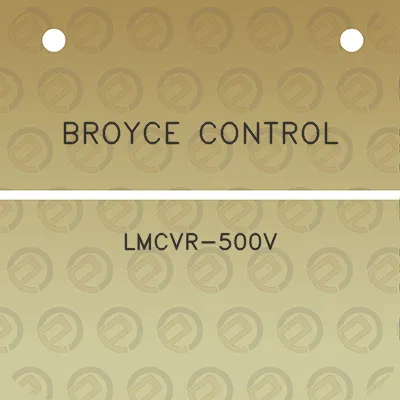 broyce-control-lmcvr-500v