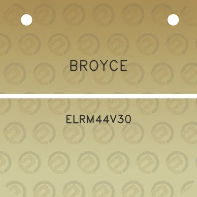 broyce-elrm44v30